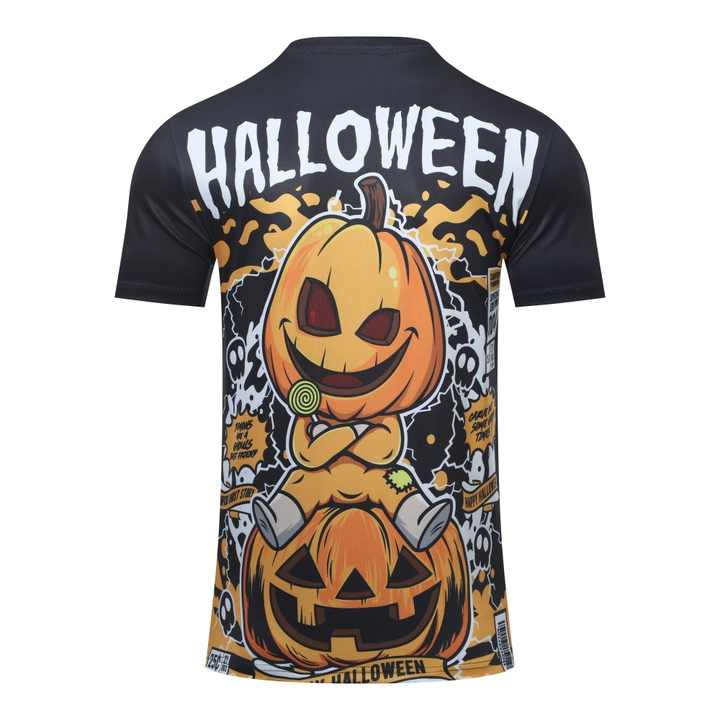 OEM Custom Halloween Gym T-Shirts for Men – Sublimation Sportswear-03
